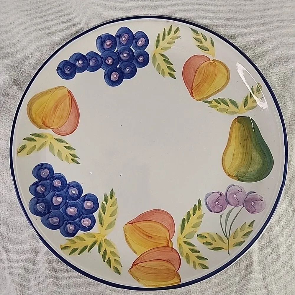 China Heritage Mint Artist's Touch Orchard Jubilee Dinner Plate 10 1/2